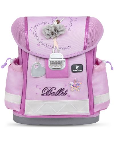 Rucsac-cutie școală Belmil Classic - Ballerina Purple, 1 compartiment - 1